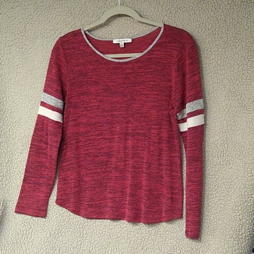 Purple Snow long sleeve top